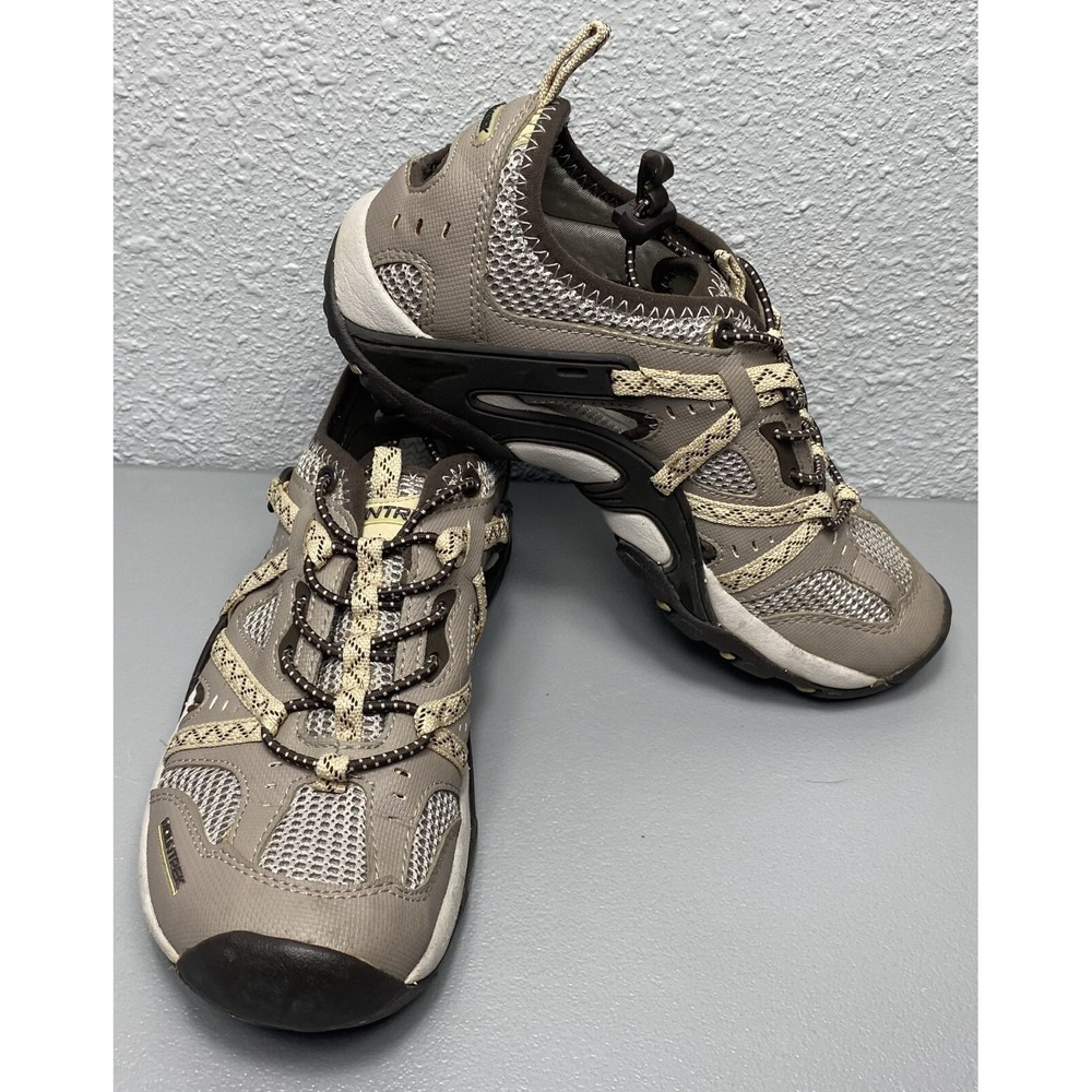 MOUNTREK Women's Cancun QuickDry Mesh Brown Hiking Shoe US Size 7M